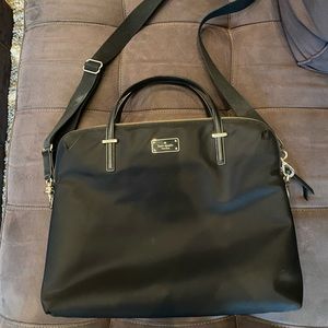 Kate spade black laptop bag